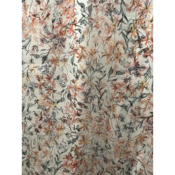 Sachin & Babi Silk Mini Dress Floral Multicolored NWOT Size 2 Long Sleeve - Picture 10 of 14